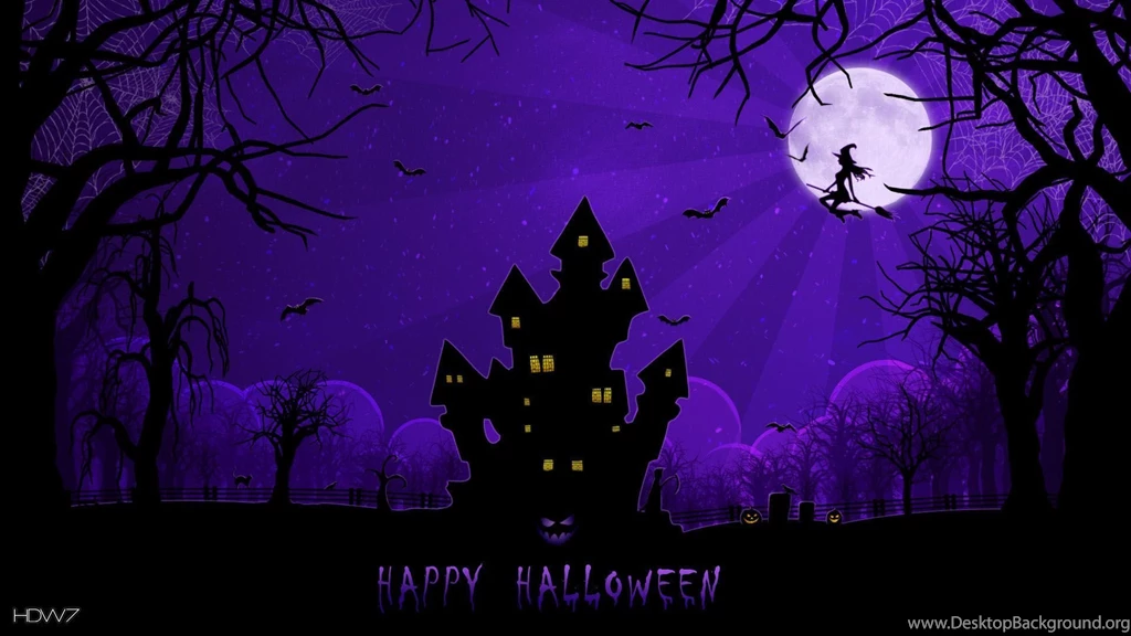 Halloween Violet Wallpapers