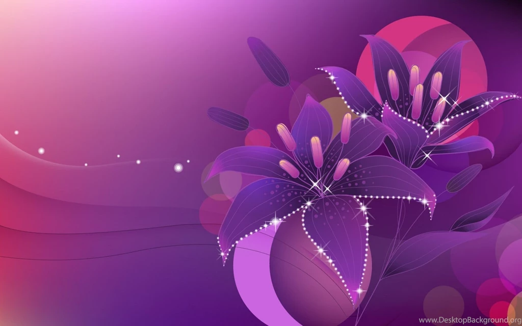 Violet Flower Wallpapers Wallpapers HD Fine
