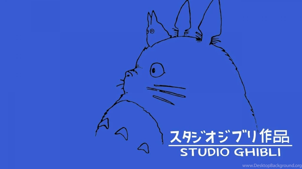 My Neighbor Totoro Ghibli Wallpaper Desktop Background