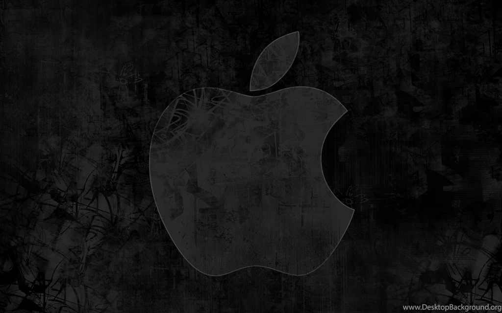 Dirty Metal Apple Logo Wallpapers