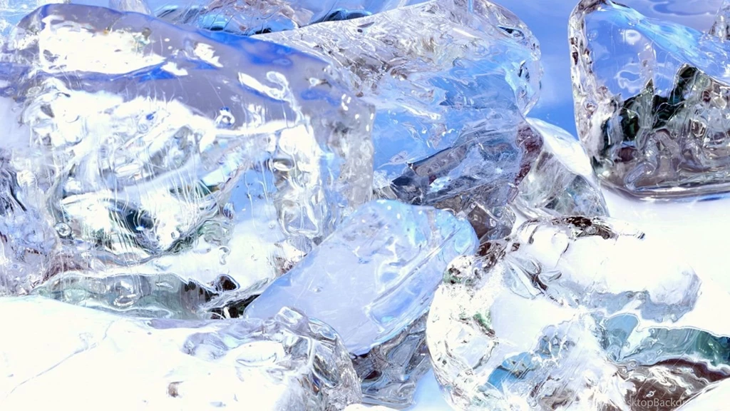 1366x768 Cool Ice Block Desktop PC And Mac Wallpapers