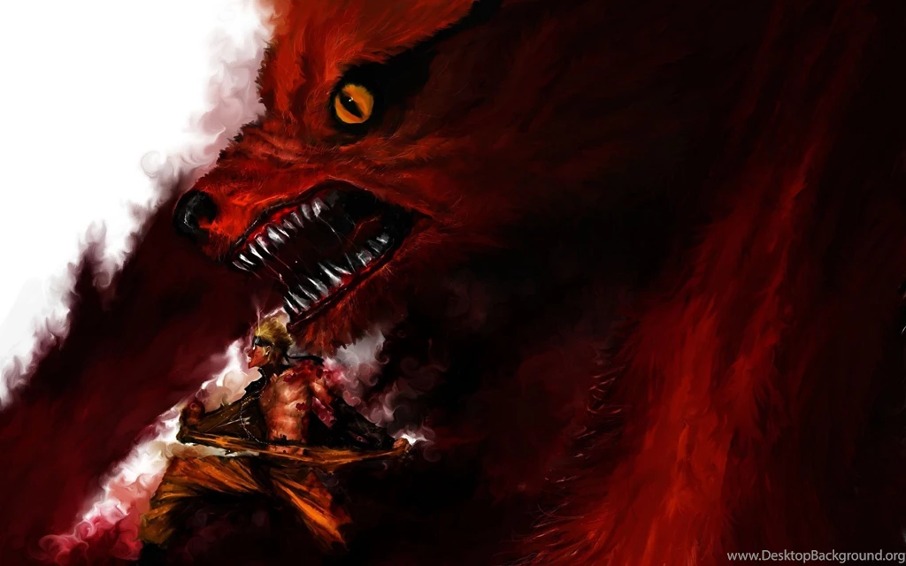 Anime Girl Wolf Red Wallpapers