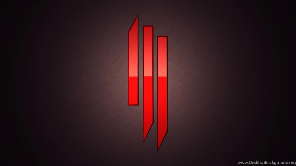 Download Wallpapers 3840x2160 Skrillex, Symbol, Red, Backgrounds ...
