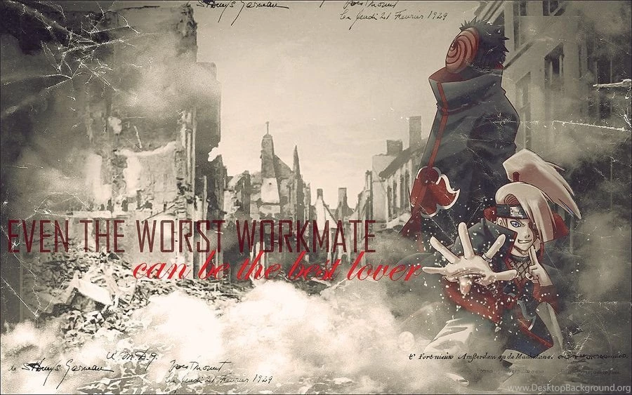 Deidara And Tobi Wallpapers By Tenten reno On DeviantArt