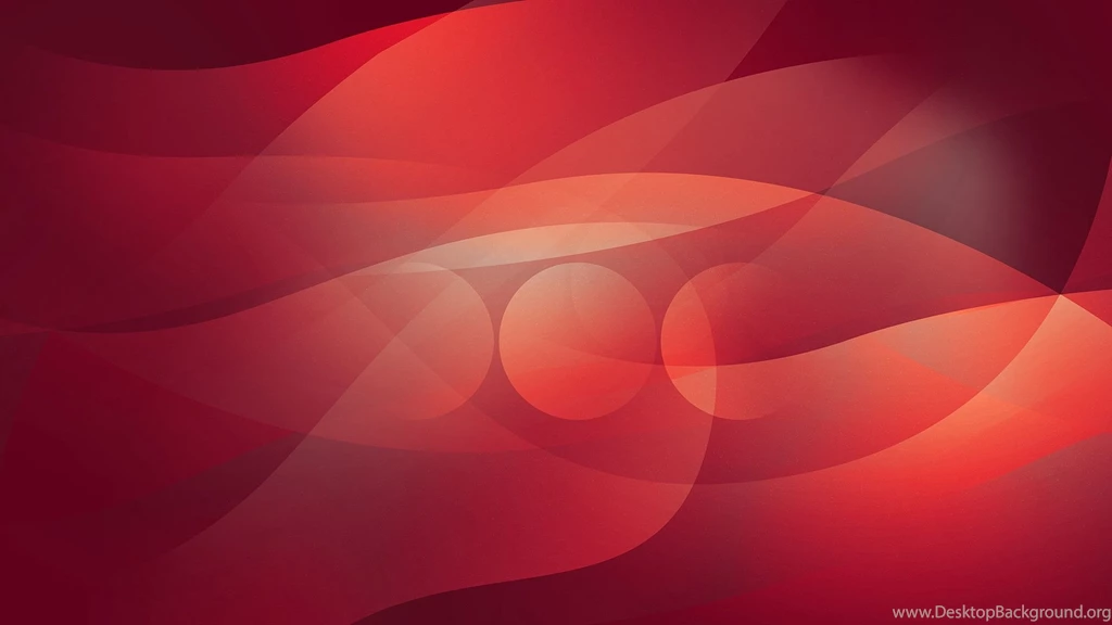 Wallpapers Abstract, Red, Circles, Lines