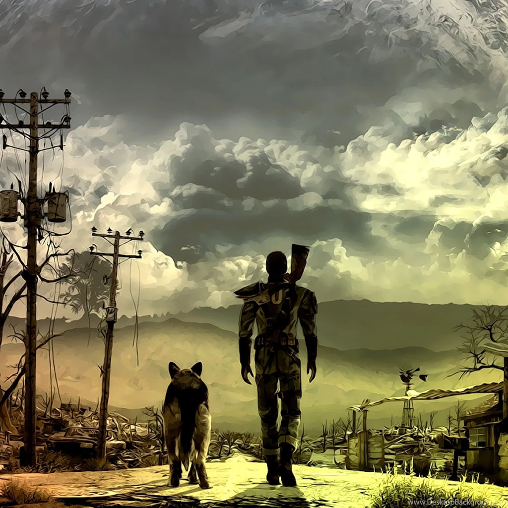 Fallout 3 iPad 3,4 & Air Wallpapers