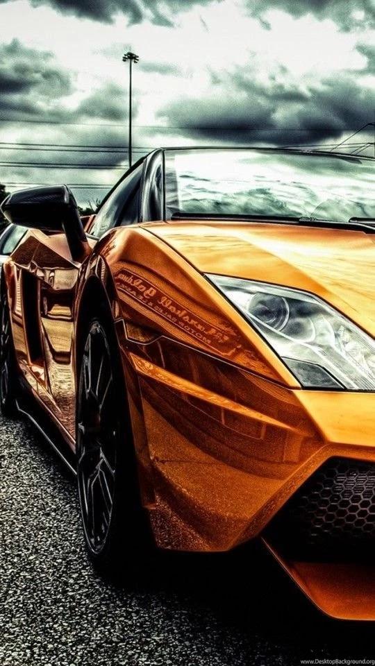 Gold Lamborghini