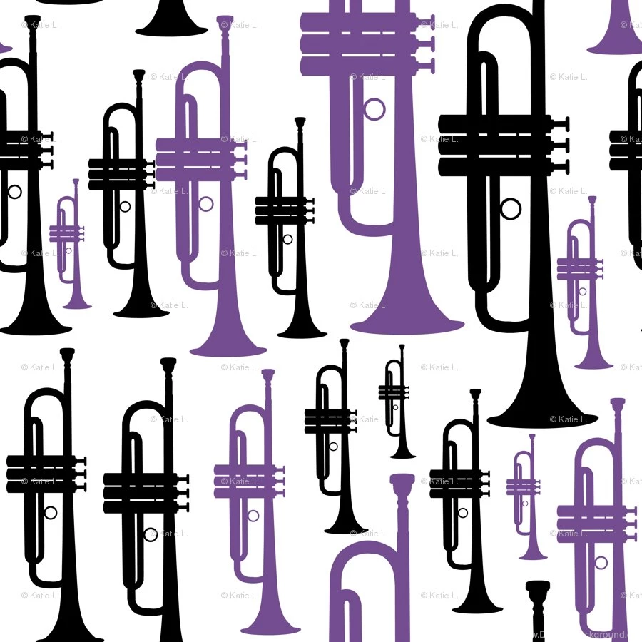 Trumpets Purple And Black Wallpapers Marchingbandstuff ...