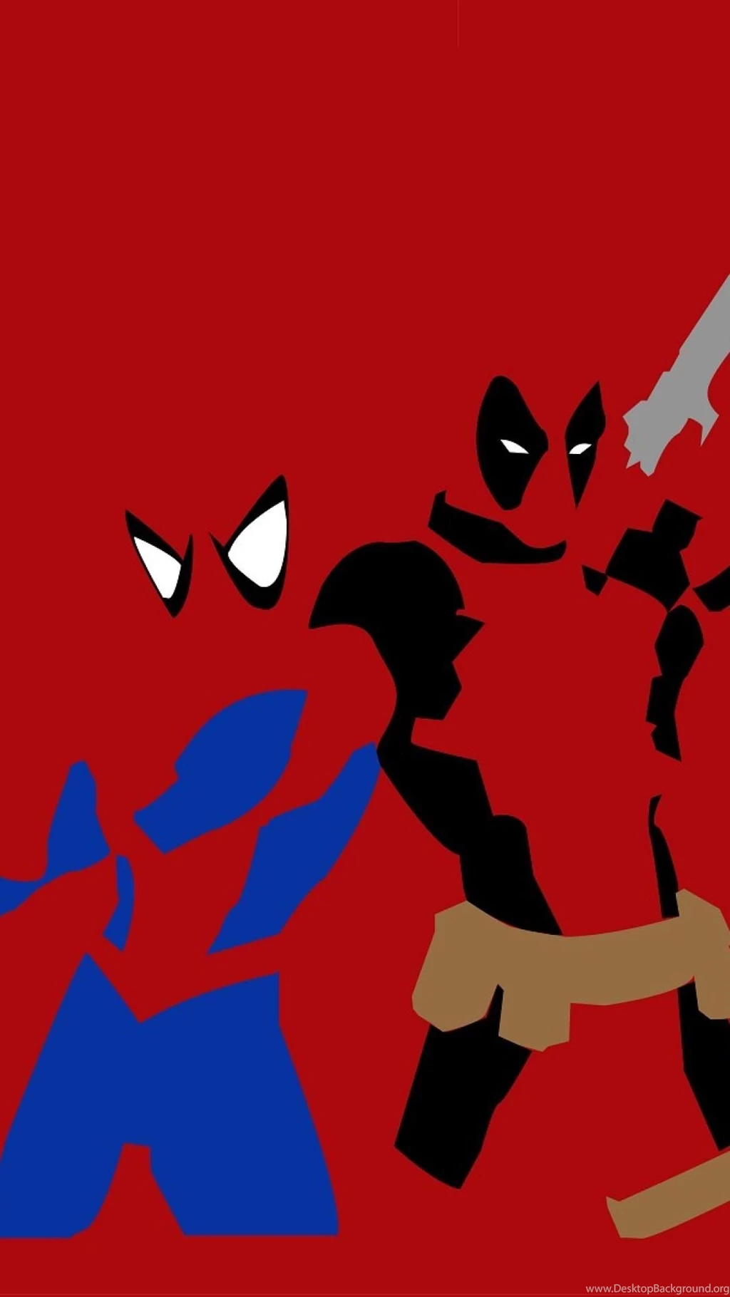 Spider man Deadpool Wade Wilson Marvel Red Backgrounds Wallpapers ...