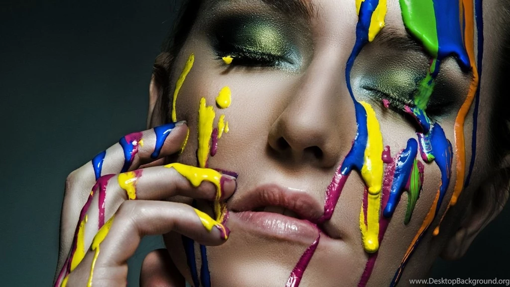 Colorful Creative Girl Hd Wallpapers