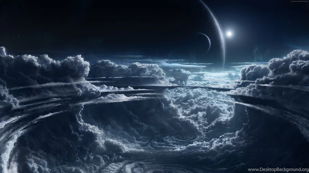 DARK Evil Horror Spooky Creepy Scary Moon Clouds Wallpapers ...