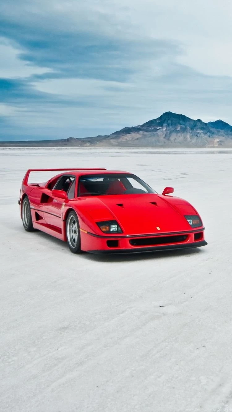 Download Wallpapers 750x1334 Ferrari F40, Lake, Machine iPhone 6 HD ...