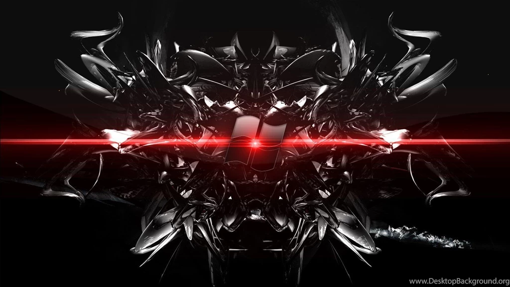 Abstract Dark Windows 7 Microsoft Windows Alien Wallpapers ...