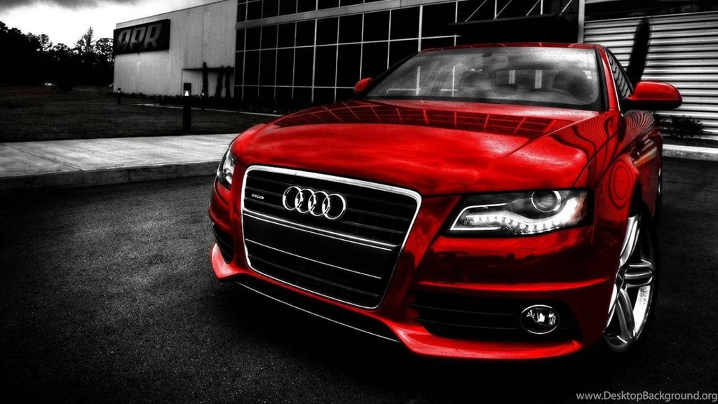 Cars Audi Selective Coloring Wallpapers   (