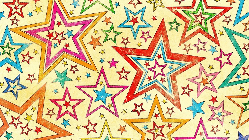 Colorful Stars Wallpapers, Colorful Stars Myspace Backgrounds ...