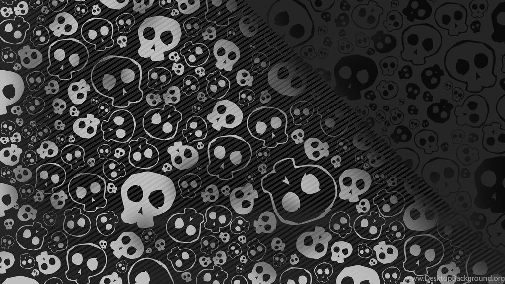 Download Wallpapers 1920x1080 Skull, Texture, Background, Shadow ...