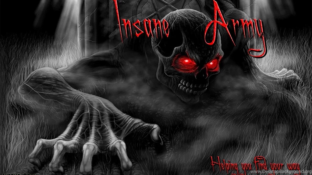 1920x1080 Insane Army Red SkulL Desktop PC And Mac Wallpapers