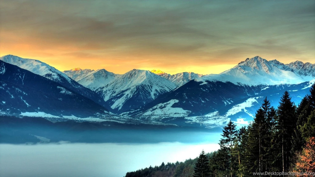 Mountain Range Desktop Wallpaper, Mountain Range Images
