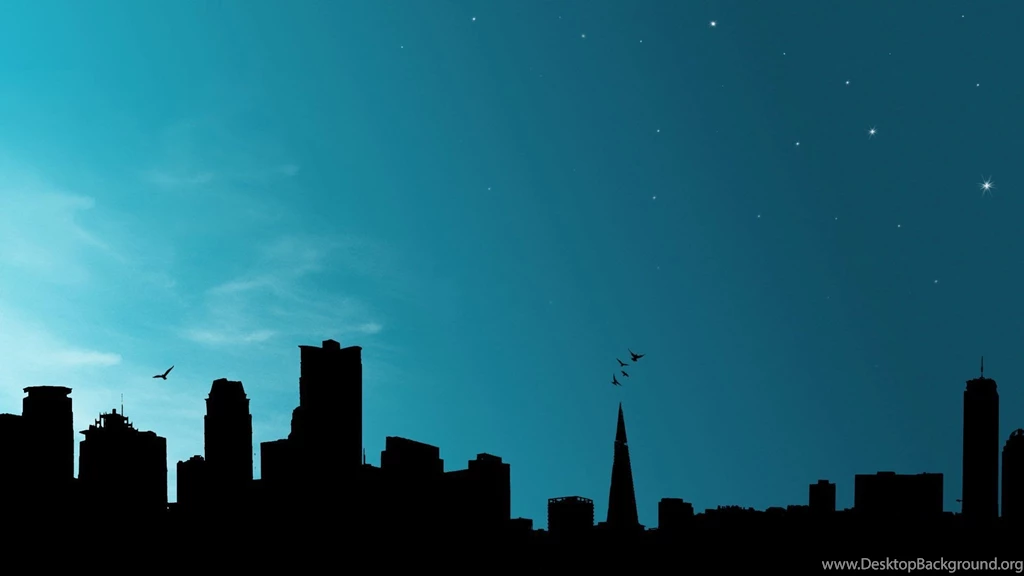 City In The Night Desktop Wallpapers 22459