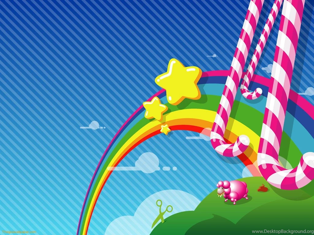 Vector Rainbow Free Desktop Backgrounds Free Wallpapers Image