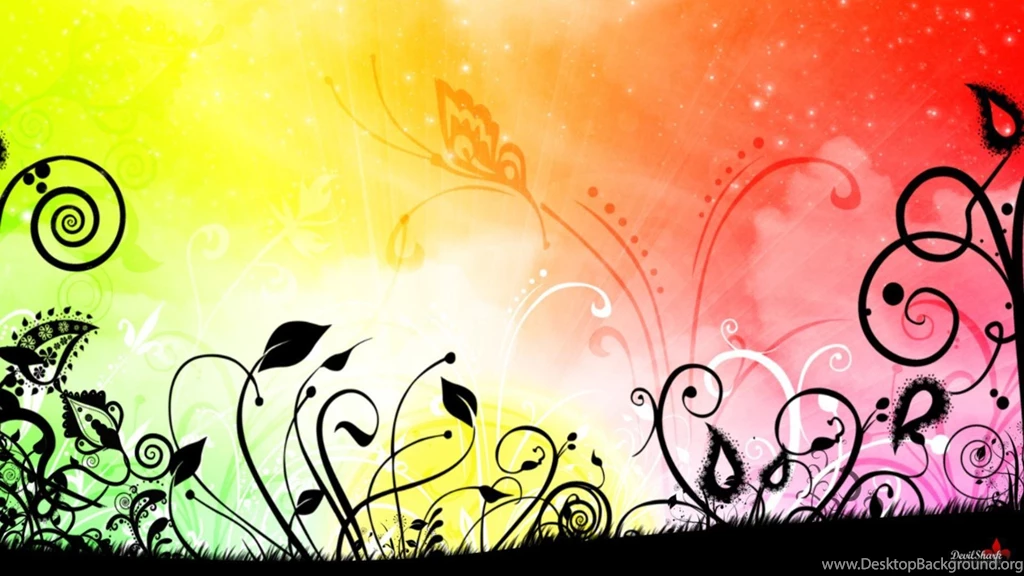 Artistic Vector Retro Design Retro Free Desktop Backgrounds Free ...