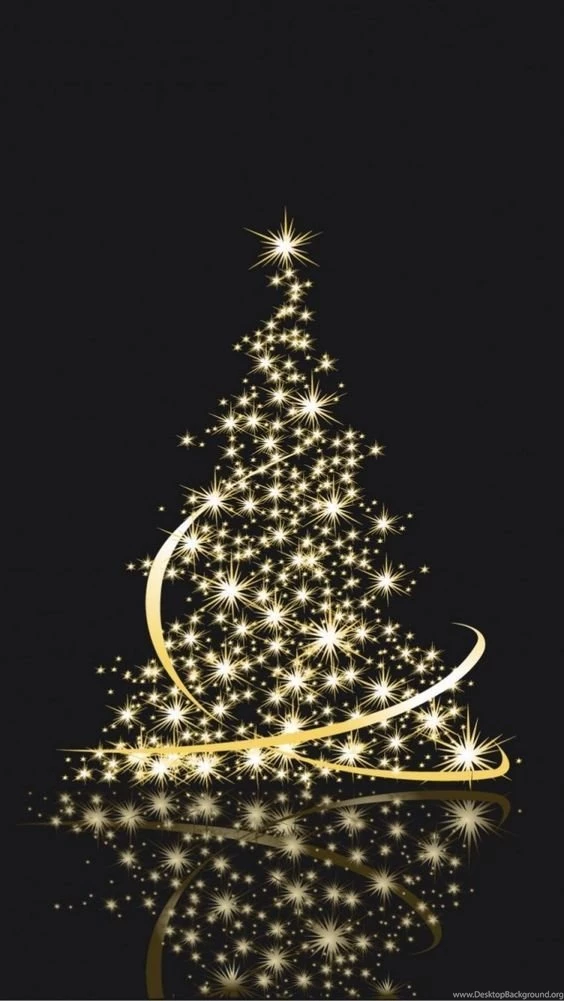 Download Wallpapers 640x1136 Elka, Twinkling, Stars, Holiday ...