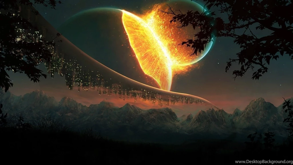 Planets Collide Wallpapers