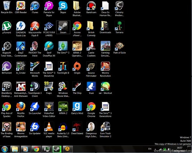 Rate The Desktop / Wallpapers Above You! Empyrean Gaming