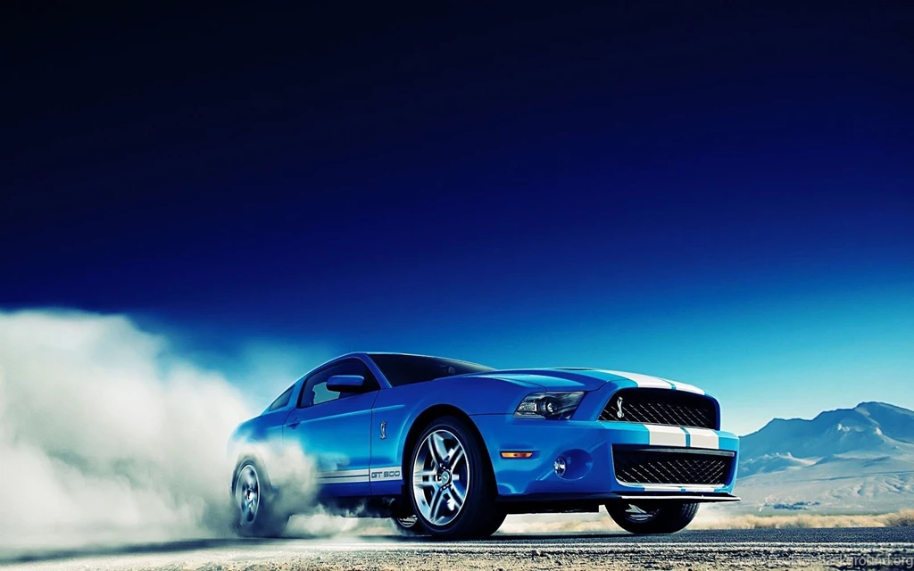 Blue Smoke Skyscapes Ford Mustang Shelby Gt500 Fresh New Hd ...
