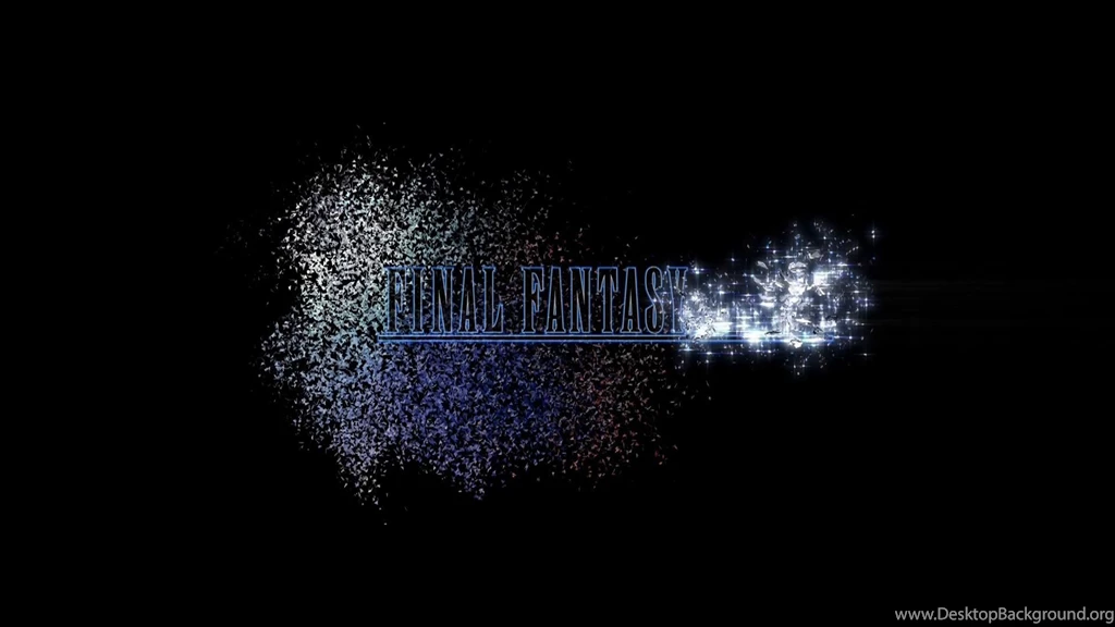 Diamond Dust Final Fantasy Logo Wallpapers
