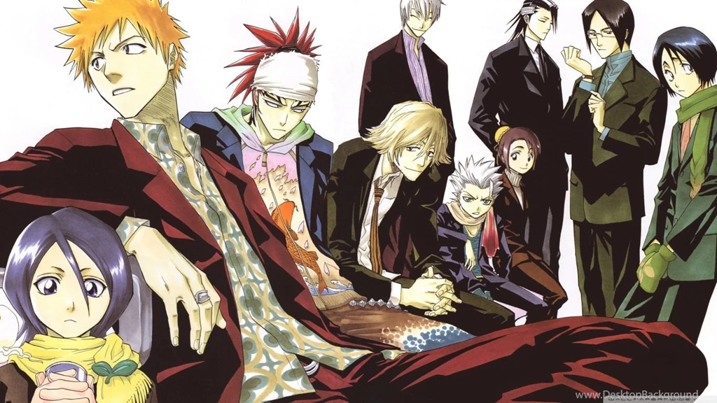 Bleach Characters II HD Desktop Wallpapers : Widescreen : High ...