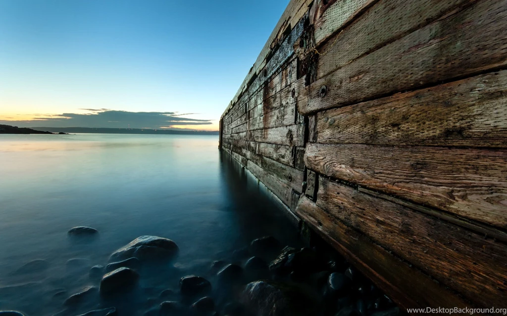 Download Wallpapers 3840x2400 Night, Lake, Bridge, Landscape Ultra ...