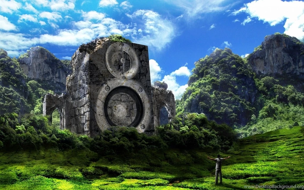 1680x1050 Abstract Music Speakers Nature Desktop PC And Mac Wallpapers