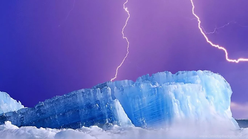 Desktop Wallpapers · Gallery · HD Notebook · Ice Lightning Laptops ...