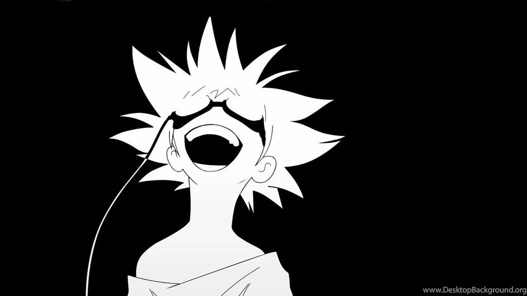 Black White Cowboy Bebop Glasses Edward Anime Boys Laughing ...