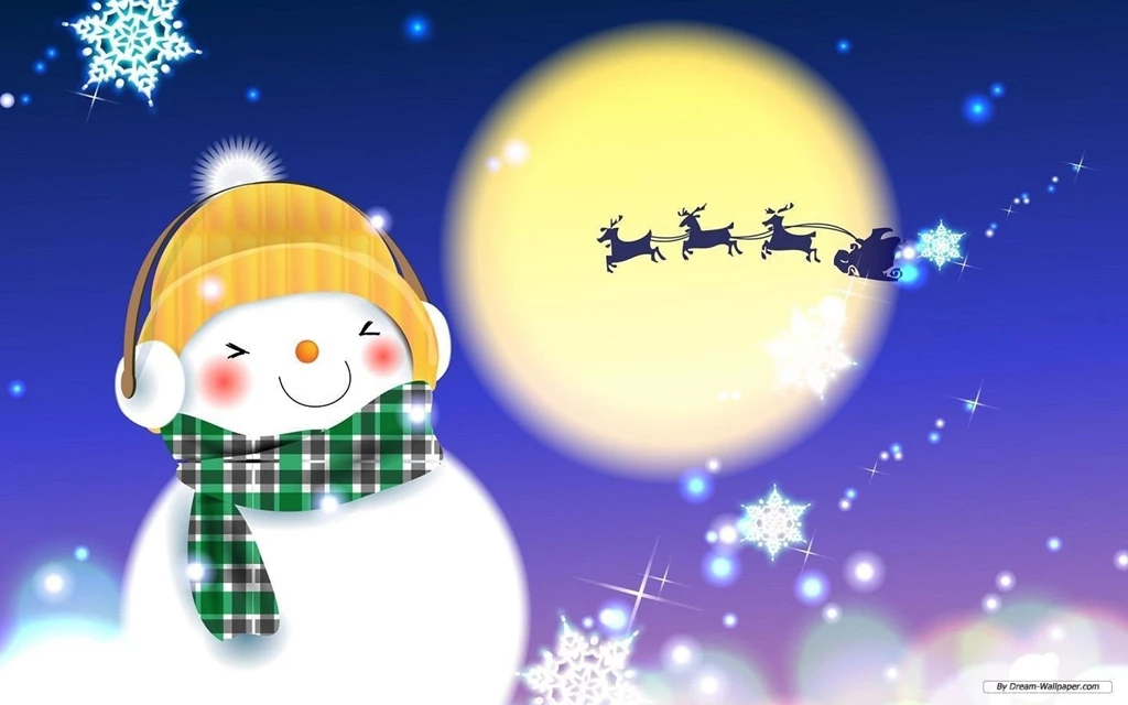 Free Wallpapers   Free Holiday Wallpapers   Christmas Illustration 1 ...