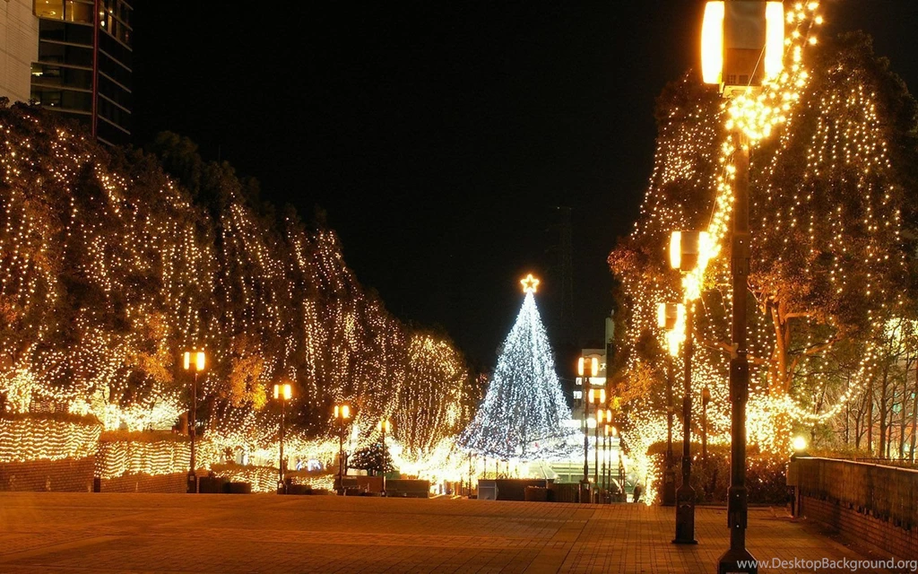 1440*900 Christmas Decorations   Christmas Illuminations ...