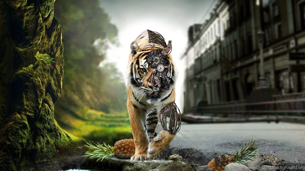 Tiger Robot Wallpapers