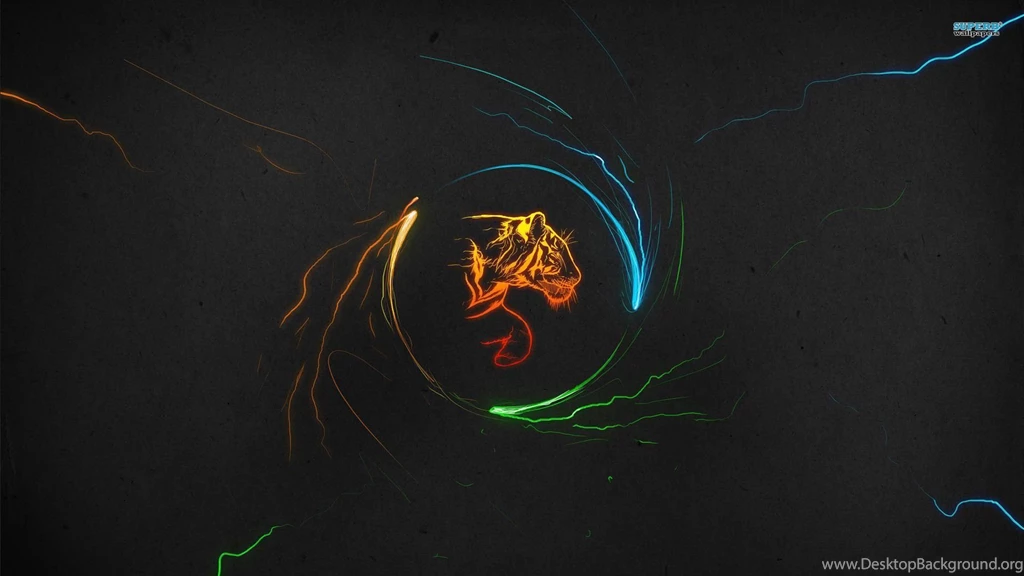 Colorful Tiger Wallpapers   Artistic Wallpapers