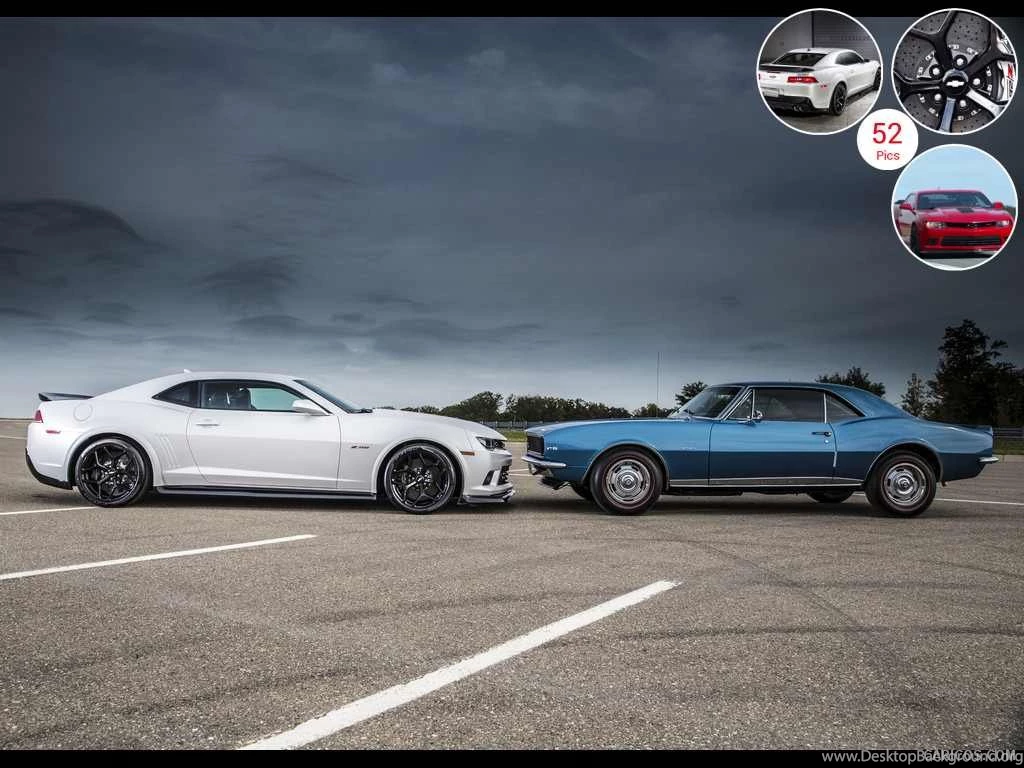 2014 Chevrolet Camaro Z/28 And 1969 Chevy Camaro Z28 Side ...