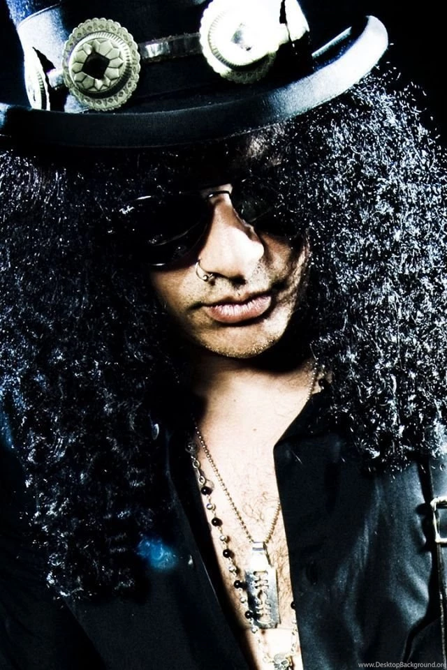 Download Wallpapers 640x960 Slash, Glasses, Hair, Cap, Piercing ...