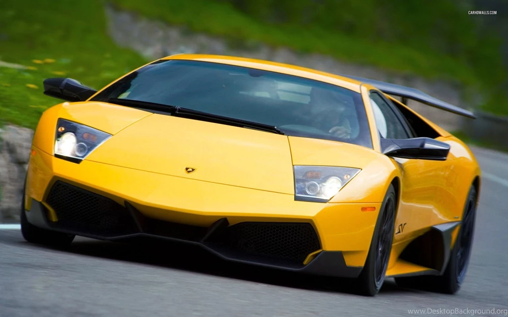 Yellow Lamborghini Murcielago Wallpapers Image