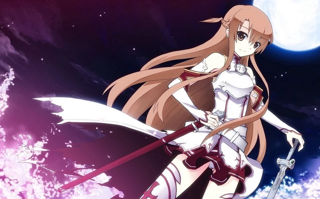 1280x800 Yuuki Asuna Anime Wallpapers