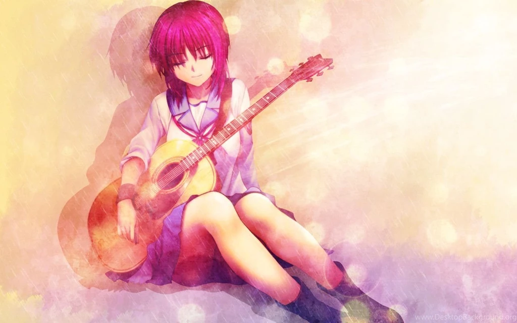 Girls With Music Instruments Wallpapers
