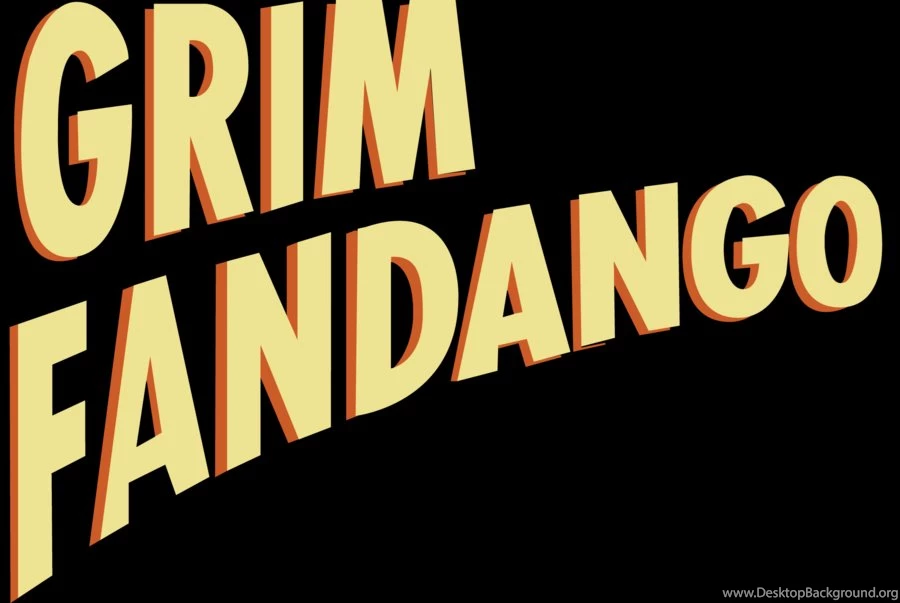 Grim Fandango Logo Black Backgrounds By LastBestHopeF3 On DeviantArt
