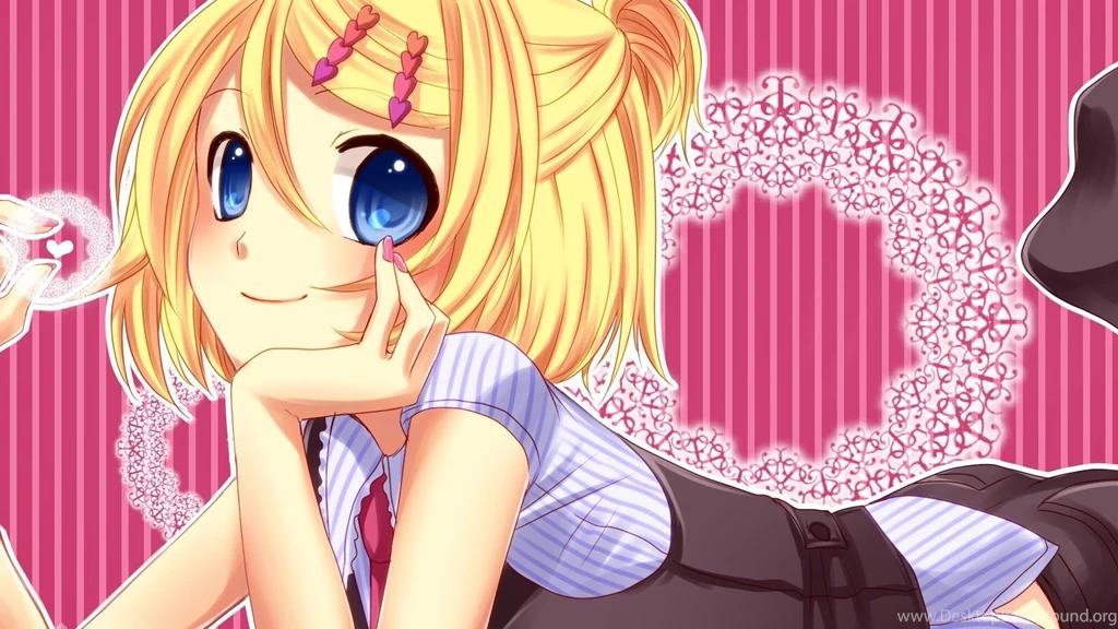 Top Anime Fans Vocaloid Rin Images For Pinterest
