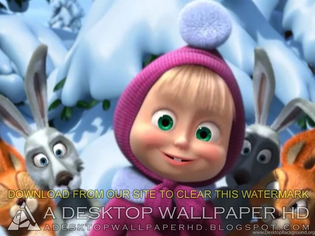 Masha The Bear And Friends 2 Cartoons Desktop Wallpapers HD ...