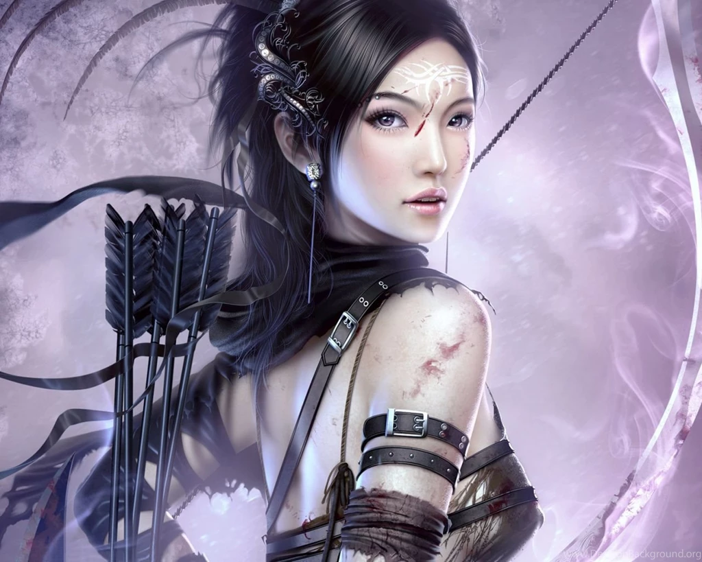 1280x1024 Fantasy Girl Archer Desktop PC And Mac Wallpapers