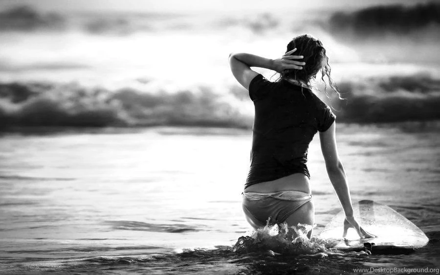 Surf Girl Wallpapers Black By Maxvanijsselmuiden On DeviantArt