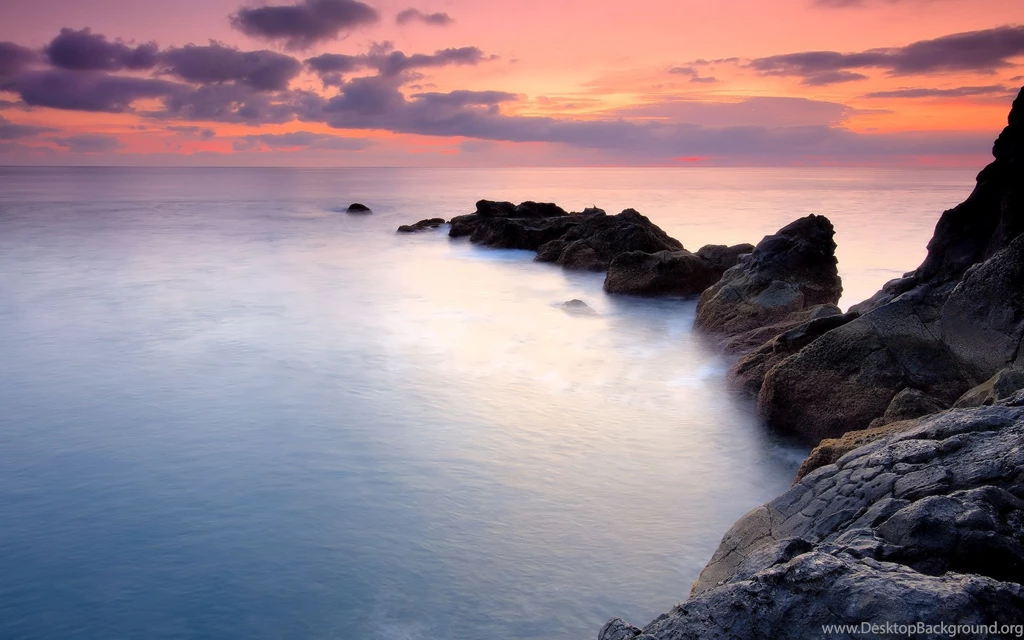 Rocks On The Ocean Shore Desktop Wallpapers FREE On Latoro.com
